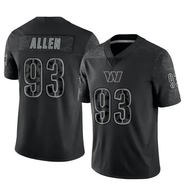 Nike Jonathan Allen Black Washington Commanders Alternate Vapor Elite Jersey  At Nordstrom for Men