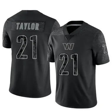 Men's JH Design Sean Taylor Black Washington Redskins Poly Twill Name &  Number Jacket