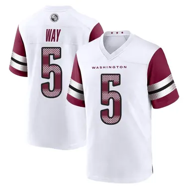 Tress Way Youth Washington Commanders Nike Reflective Jersey