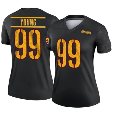 Nike Chase Young Black Washington Commanders Alternate Legend Jersey